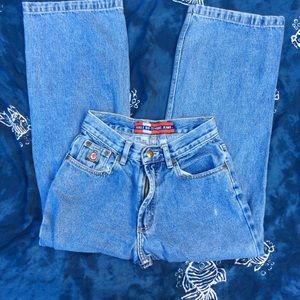 SOLD Vintage High rise wide leg jeans
